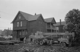 [Construction equipment and Hodson House, 2 of 2]