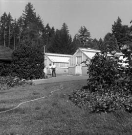 Greenhouses at Stanley Park, installation of gas lights