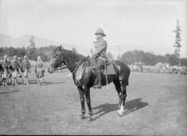 72nd Seaforths - man in uniform on a horse