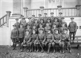 29th Battalion [officers group photo]