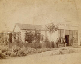 [Exterior of Smith and Freeland Hardware and General Grocery Store]