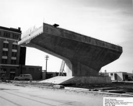 Main St. SW [southwest] abutment. Looking S [south]