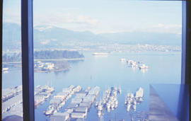 British Columbia - Vancouver skyline : Westcoast bldg. and scenery from inside