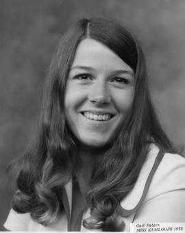 Gail Peters, Miss Kamloops 1972 : [portrait]