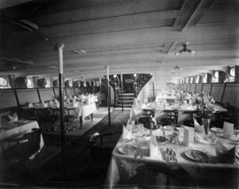 [Dining  room of the C.P.R. S.S. "Princess May"]