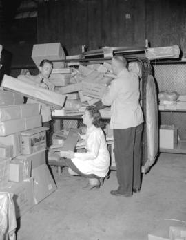 Hudson Bay Company - shipping room