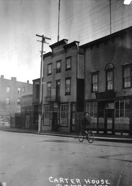 [View of buildings on 100 block of Water Street]