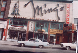 [Ming's Restaurant at 147 East Pender Street]