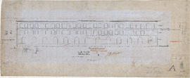 South elevation Powell Street warehouse [measured drawing]