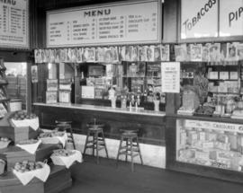 B.C. Electric Railway Company News Stands - New Westminster, Marpole, Granville Street Bridge