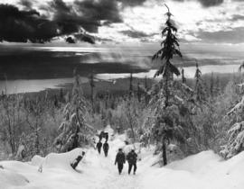 [Hiking up Mount Seymour]