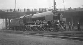 The Royal Scot [L.M.S. 6100 Steam Eng.] at South Tunnel Portal