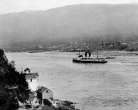 [Union Steamer "Lady Cynthia" leaving First Narrows]