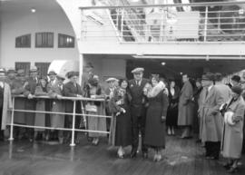 American baseball stars visit October 19 - leaving on "Empress of Japan" 20 October 1934