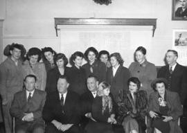 [Members of the Cates Family attend a Council meeting which dedicated an area of Roche Point as '...