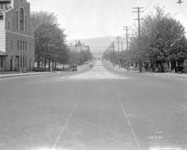 [View of] Burrard St. north from Nelson