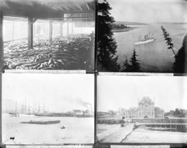 One negative with four maritime images