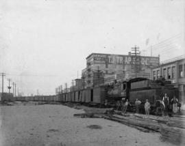 Train [behind Columbia Street]