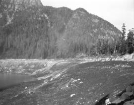 [Construction of reservoir at Burwell Lake]