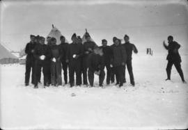 Group [of members of the] 79th [at] Camp Everman