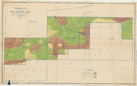 Topographical map of Lots 2638-2639 and 2640