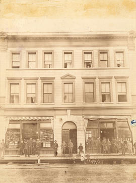 [Exterior of the Post Office Block - 309 to 313 W. Hastings Street]