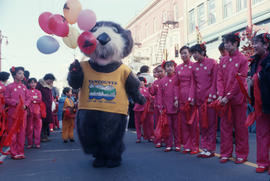 Tillicum at Chinese New Year parade