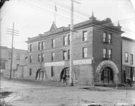 [Clarence Hotel building at Seymour and Pender Streets]