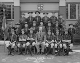 St. George's School Boy Scouts "B" Troop - Summer 1954