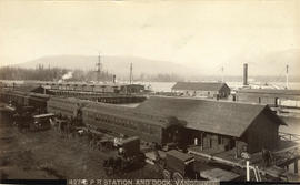 C.P.R. Station and Dock, Vancouver