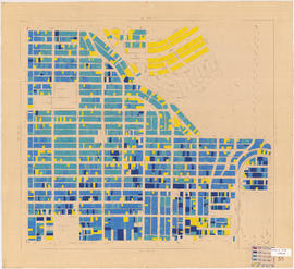 Age of buildings : Blenheim Street to Maple Street and King Edward Avenue to 41st Avenue