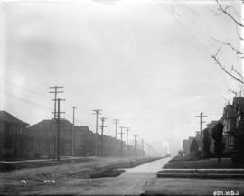 [View of Burrard Street, looking south from Burnaby Street]