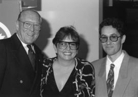 Hugh Pickett with unidentified woman and man