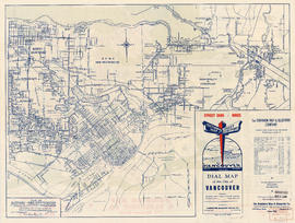 Map of Burnaby, New Westminster and parts of adjacent municipalities