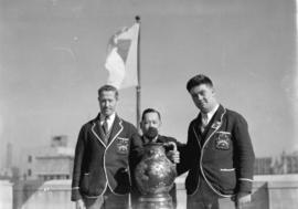 Canadian Rugby Union tour to Japan [Stuart Thomson on left]