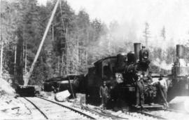 [The P.B. Anderson logging locomotive]