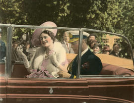 King George VI and Queen Elizabeth