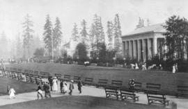 [Partial view of the Alaska-Yukon-Pacific Exposition grounds and buildings]