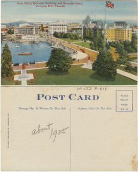 Post Office, Belmont Building and Empress Hotel