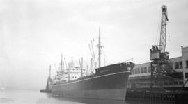 M.S. Magdala [at dock, at Pier "B"]