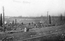 [Looking west from East 64th Avenue (66th Avenue) near Main Street]