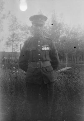 John Girvan in uniform