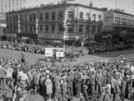 Pacific National Exhibition Parade : floats and bands : Pioneer Days, Golden Calves, 1888-1947 59...