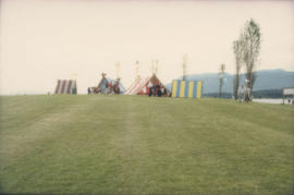 Scandinavian Festival tents at Vanier Park