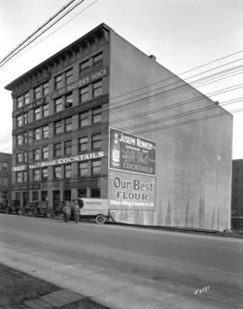 [The Gray Block at 1206 Homer Street, containing various businesses]