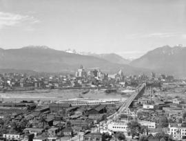 City of Vancouver from top of City Hall