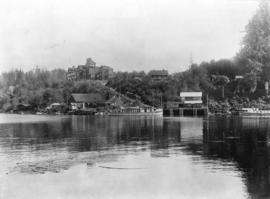 [View of  Banfield Cable Station from the water]
