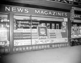 [Bantam Books window display]