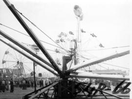 Amusement rides in P.N.E. Gayway