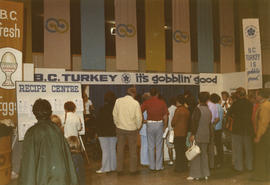 B. C. Turkey Producers display booth